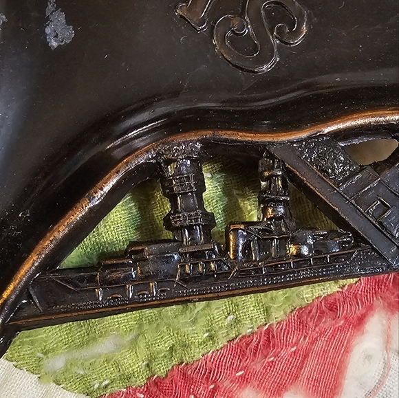 Big Tex Texas Vintage Antique Copper Ashtray Souvenir - Picture 7 of 13